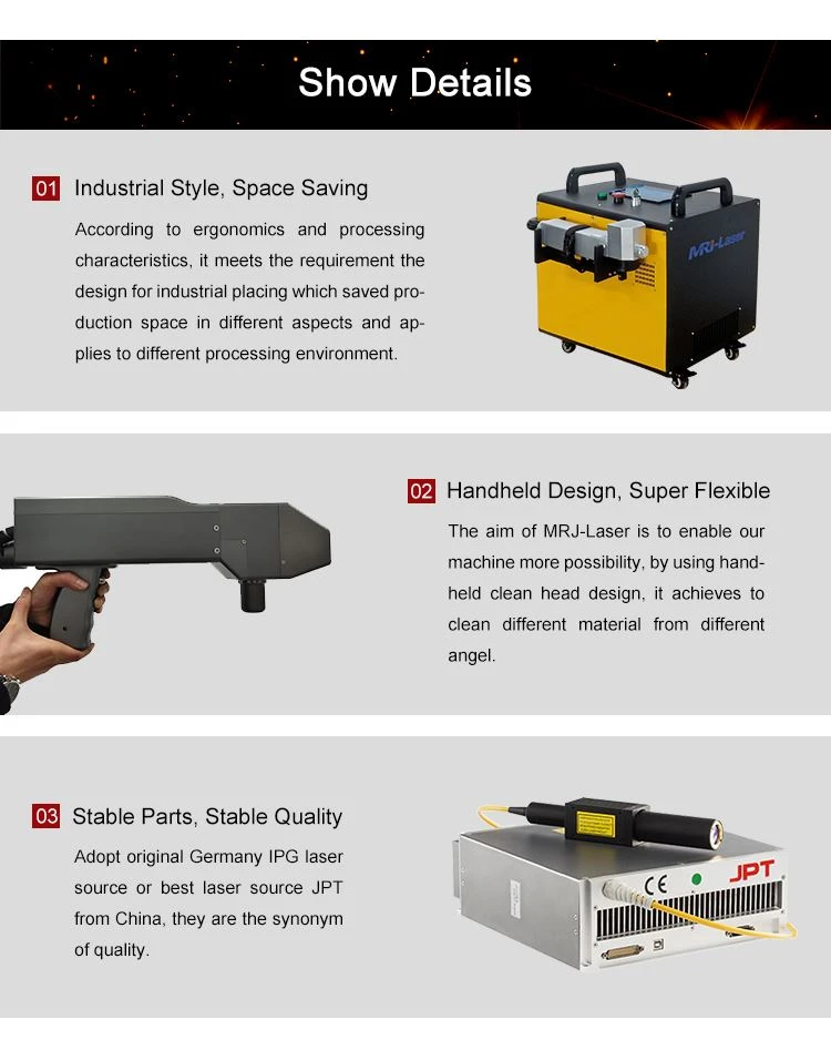 MRJ-Laser 1000w rust cleaning laser