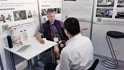 MRJ-Laser Team Show Time in World Photonics 2025 في Munihi Germany