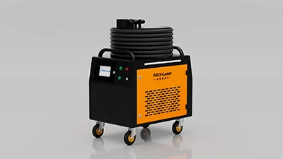 آلة تنظيف ليزر 500W المبردة بالهواء مع مظهر جديد معروض للبيع الآن