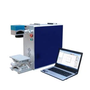 20W 30W 50W الألياف الليزر المحمولة آلة النقش بتكلفة منخفضة