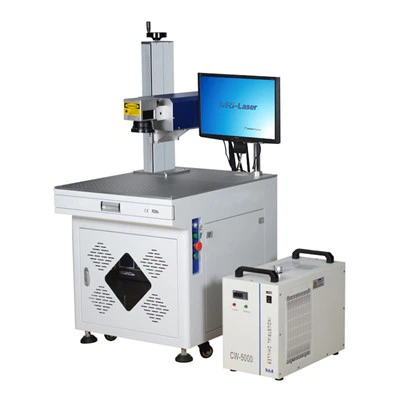 10W Benchtop UV آلة النقش بالليزر للزجاج